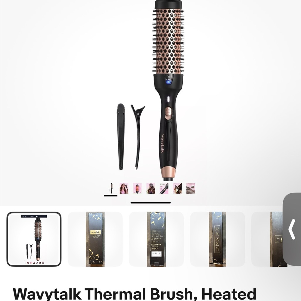 Wavytalk Thermal Brush Heated